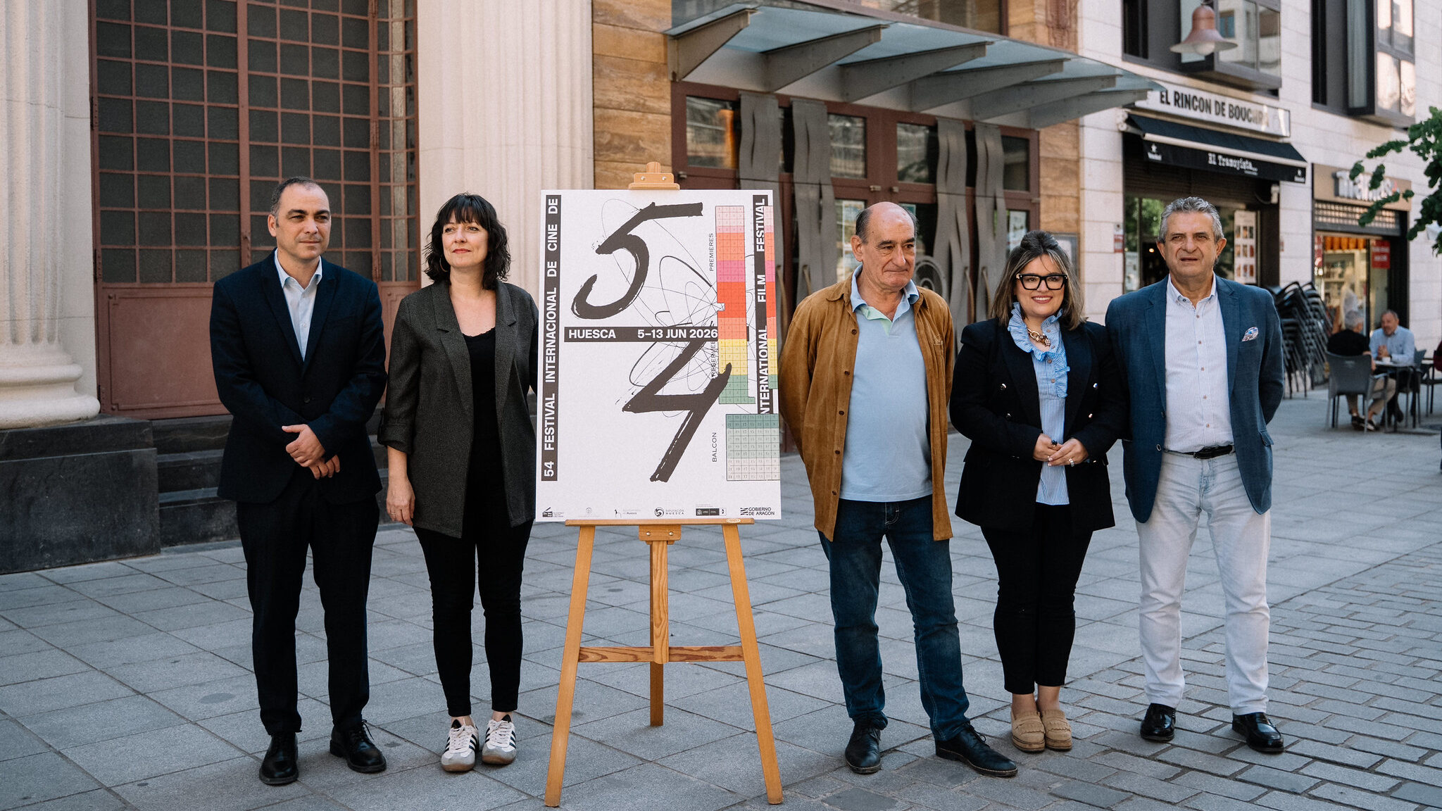 Carlos Sampériz, Estela Rasal, Manuel Avellanas, Sonia Latre y Manolo Pérez